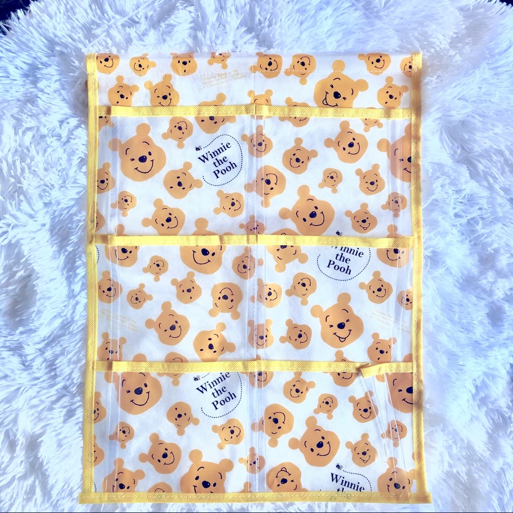 Winnie the Pooh x Daiso x Wall pocket storage